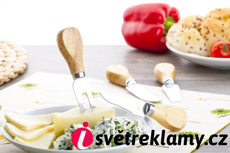 Gouda sýrový set nožů