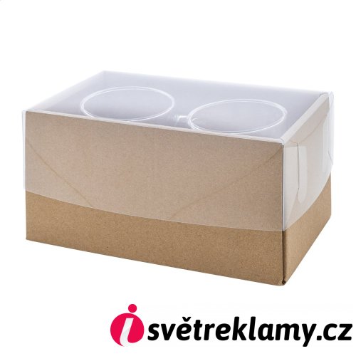 Mocaboo skleněná sada šálků na espresso