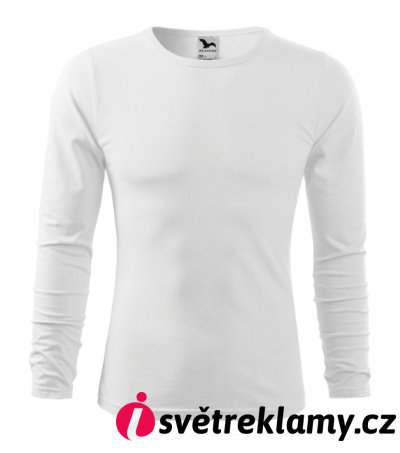 Fit-T LS - Barva: bílá, Velikost: 3XL