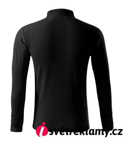 Pique Polo LS - Barva: bílá, Velikost: S