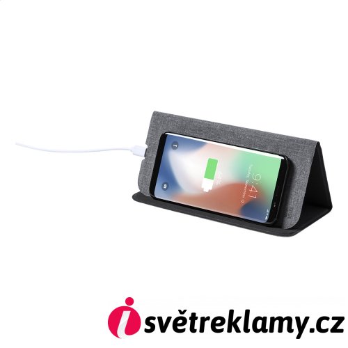 Chapati podložka pod myš s bezdrátovou nabíječkou