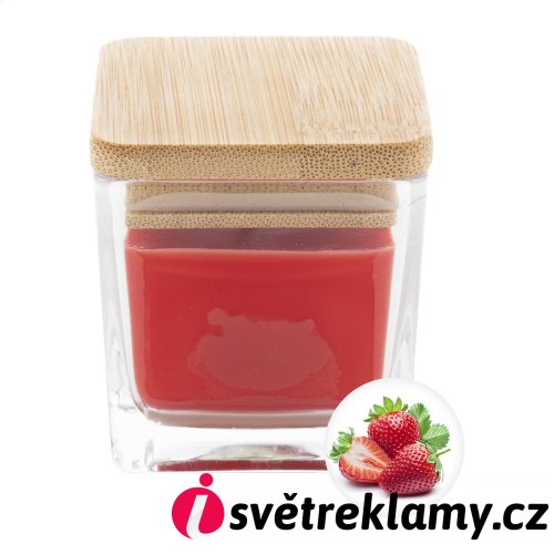 Cubama svíčka, jahoda