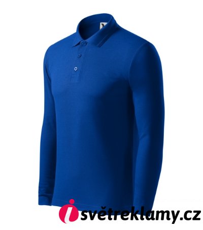 Pique Polo LS - Barva: bílá, Velikost: S