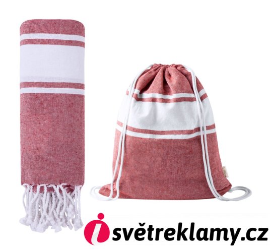 Praia plážová osuška a vak na stahování