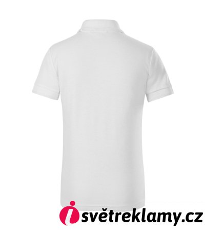 Pique Polo Free - Barva: tmavě šedý melír, Velikost: 158 cm/12 let