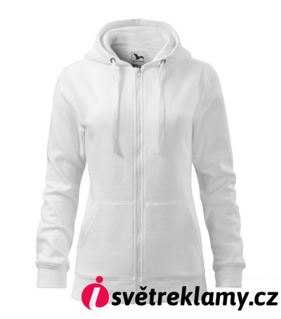 Trendy Zipper - Barva: bílá, Velikost: XS