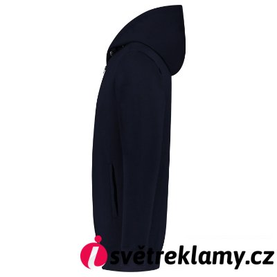 Hooded Sweat Jacket Washable 60°C - Barva: ink, Velikost: M