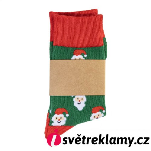 Julsokka vánoční ponožky, Santa Claus