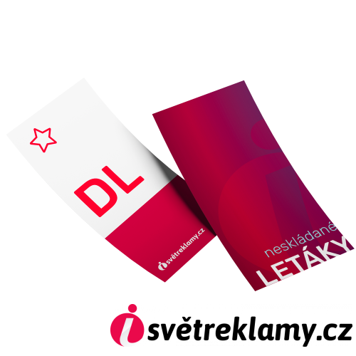 Leták neskládaný oboustranný DL