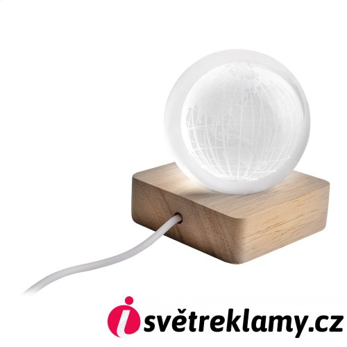 LumiGlobe skleněná světelná koule
