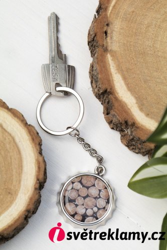 Bubly přívěšek na klíče s otvírákem