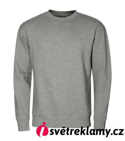 Crew - Barva: tmavě šedý melír, Velikost: S