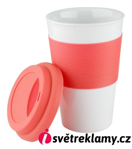 Soft Touch hrnek se silikonem