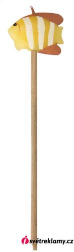 Fish svíčka v bambusu