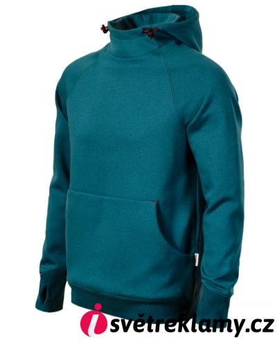 Vertex Hoodie - Barva: marlboro červená, Velikost: S