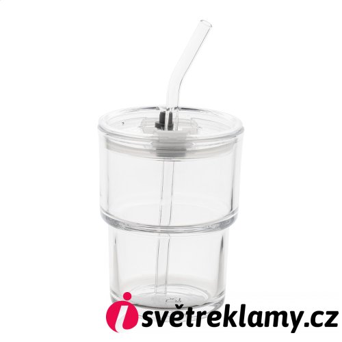 Glassip skleněný cestovní hrnek