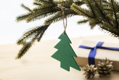 Joulox RPET ozdoba na vánoční stromek, vánoční stromek