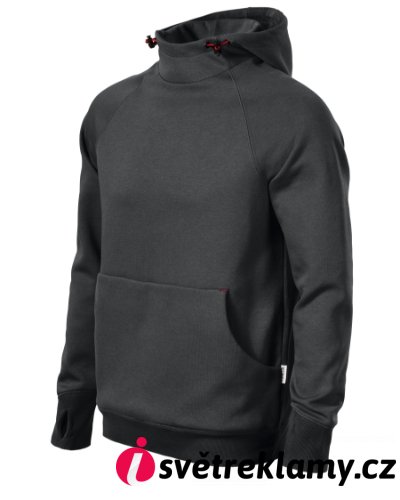 Vertex Hoodie - Barva: marlboro červená, Velikost: S