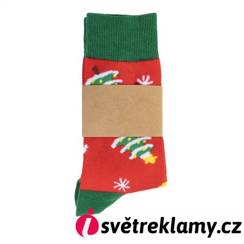 Julsokka vánoční ponožky, stromeček