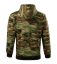 Camo Zipper - Barva: camouflage gray, Velikost: S