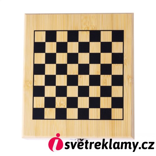 Kaspar šachy se sadou na víno