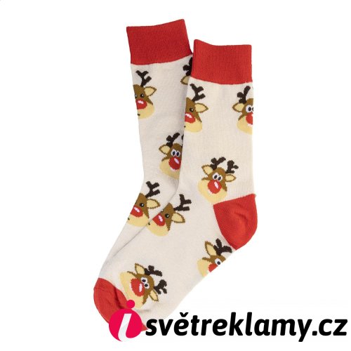 Julsokka vánoční ponožky, sob