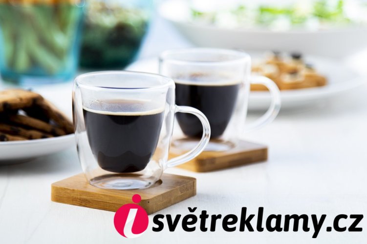 Mocaboo skleněná sada šálků na espresso
