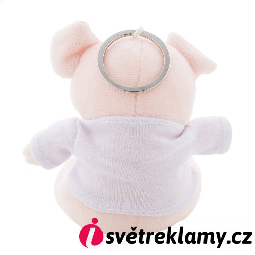 PigFob přívěsek na klíče s plyšovým prasátkem