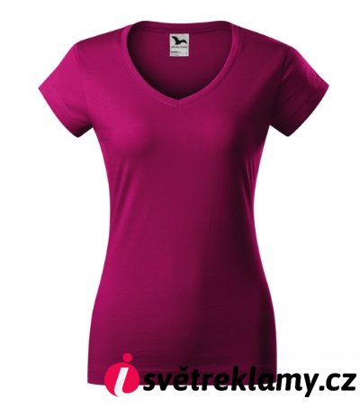 Fit V-neck - Barva: bílá, Velikost: XS