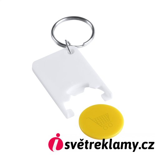 Trolex přívěšek na klíče se žetonem