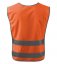 Classic Safety Vest - Barva: fluorescenční oranžová, Velikost: M
