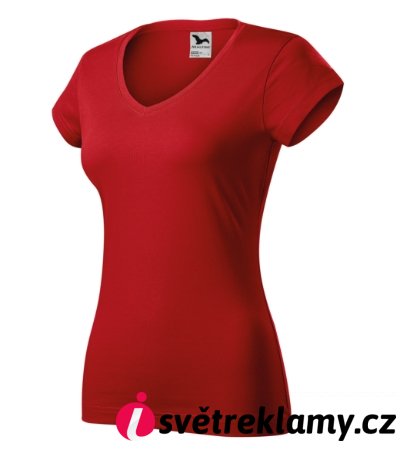 Fit V-neck - Barva: bílá, Velikost: XS