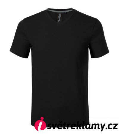 Action V-neck - Barva: garnet, Velikost: S