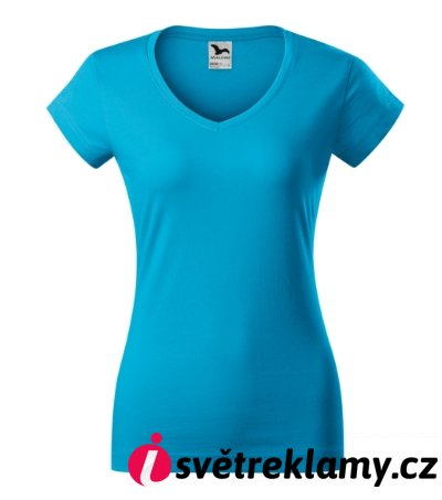 Fit V-neck - Barva: bílá, Velikost: XS