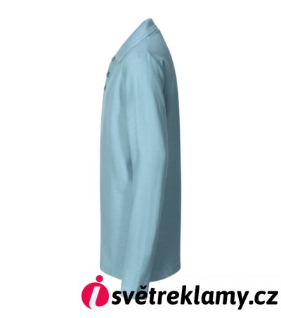Pique Polo LS - Barva: nebesky modrá, Velikost: 158 cm/12 let
