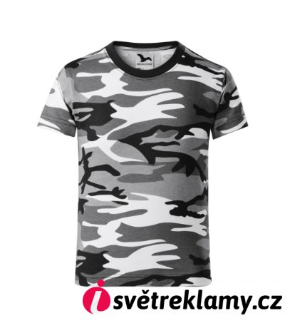 Camouflage - Barva: camouflage gray, Velikost: 110 cm/4 roky