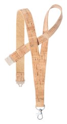 Trino korkový lanyard