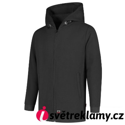 Hooded Sweat Jacket Washable 60°C - Barva: ink, Velikost: M
