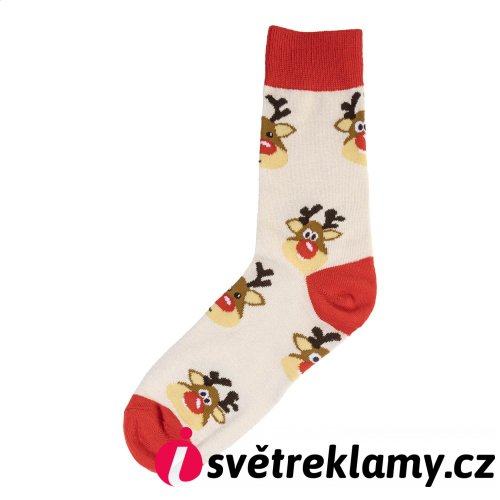 Julsokka vánoční ponožky, sob