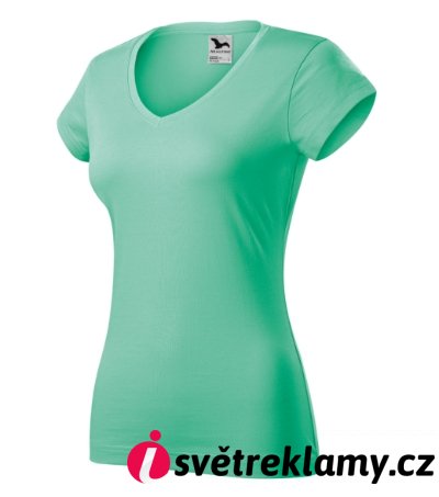 Fit V-neck - Barva: bílá, Velikost: XS