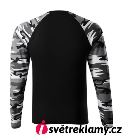 Camouflage LS - Barva: camouflage gray, Velikost: XS