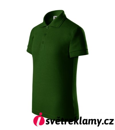 Pique Polo - Barva: bílá, Velikost: 158 cm/12 let