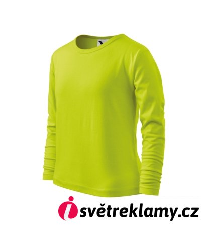 Fit-T LS - Barva: bílá, Velikost: 110 cm/4 roky