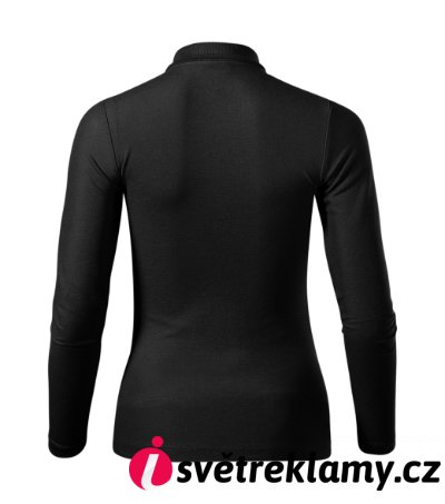 Pique Polo LS - Barva: královská modrá, Velikost: XS