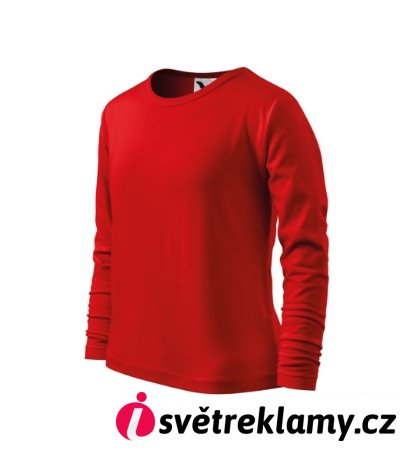 Fit-T LS - Barva: bílá, Velikost: 110 cm/4 roky
