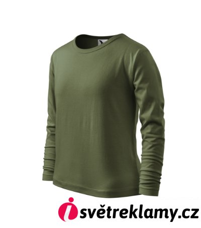 Fit-T LS - Barva: bílá, Velikost: 110 cm/4 roky