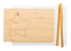 BooCard vánoční přání, hvězda