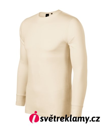 Merino Rise LS - Barva: tmavě šedý melír, Velikost: XL