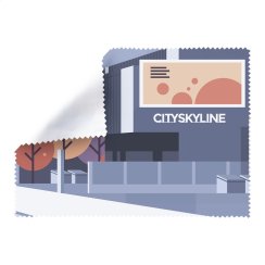 Dioptry RPET RPET čistící hadřík na brýle