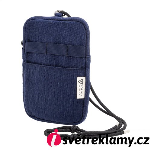 CanvaFon taška přes rameno z recyklovaného plátna na telefon